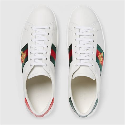 sneaker bassa ace ricamata gucci